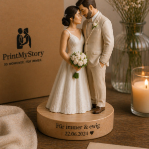 Personalisiertes 3D-Hochzeitspaar – Deine Liebe für die Ewigkeit – Bild 4