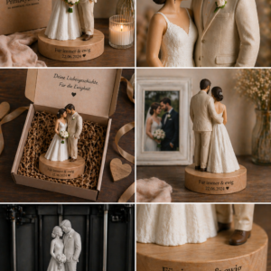 Personalisiertes 3D-Hochzeitspaar – Deine Liebe für die Ewigkeit – Bild 3