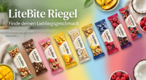 LiteBite Riegel verschiedene Geschmacksrichtungen