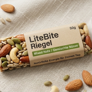 LiteBite Riegel einzelner gesunder Snackriegel