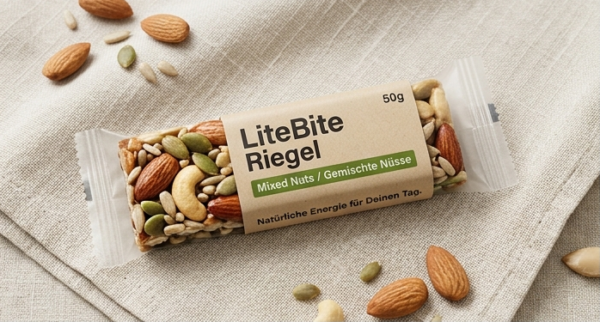 LiteBite Riegel einzelner gesunder Snackriegel