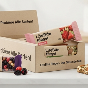 LiteBite Riegel verschiedene Sorten im Überblick