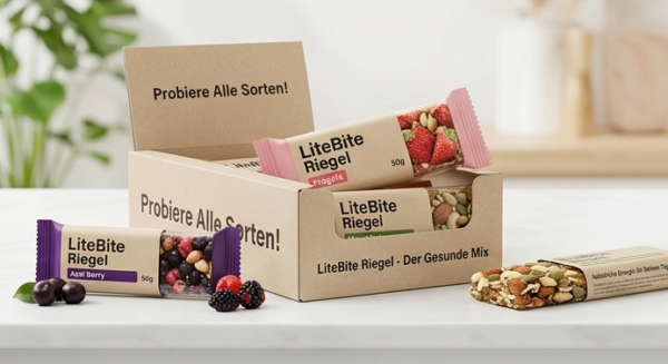 LiteBite Riegel verschiedene Sorten im Überblick